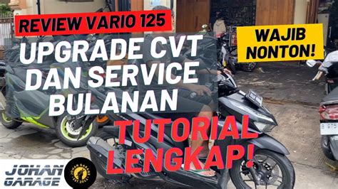 Service Complete Honda Vario 125 Sekalian Pasang RCB AUTO KECE