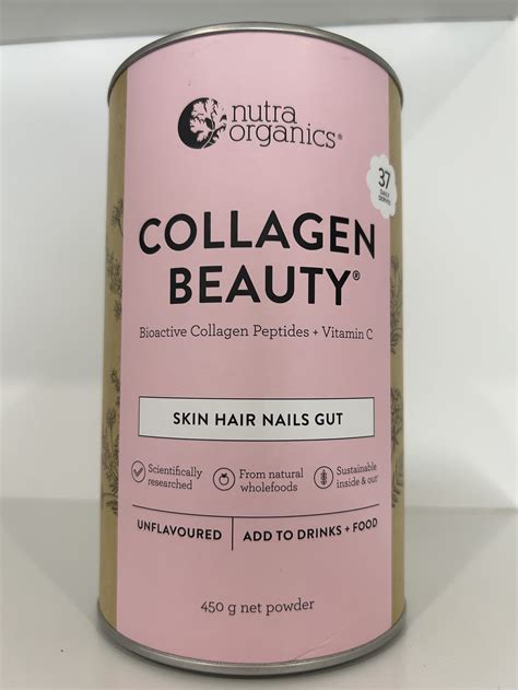 Nutra Organics Collagen Beauty Large 450g Maree Health Management