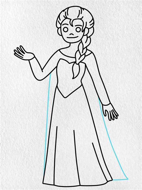 Elsa Frozen Drawing Helloartsy