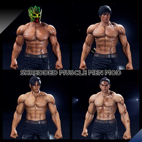 Tekken Shredded Muscle Men Mod By Ngtdat On Deviantart