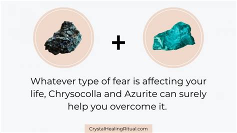 Best Crystal Combinations For Chrysocolla Crystal Healing Ritual