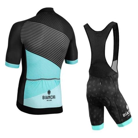 Ensemble De Maillot Cyclisme Homme Manches Courtes Cuissard