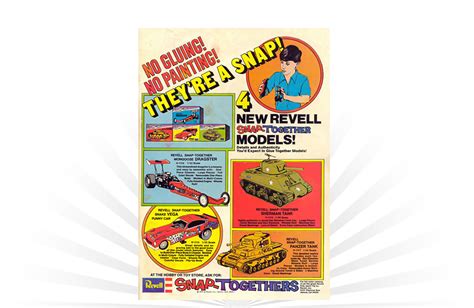 Snap-Together Model Kits from Revell (1975) | Toy Tales