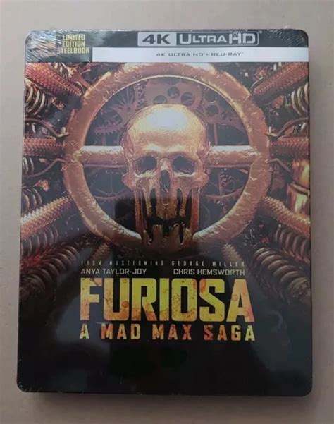 Furiosa A Mad Max Saga K Uhd Blu Ray Steelbook Neu Ovp Eur