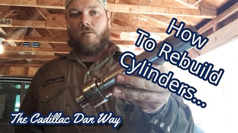 How To Rebuild Hydraulic Cylinders Youtube