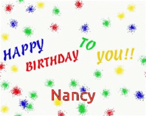 Hb2u Happy Birthday GIF - Hb2u Happy Birthday Nancy - Discover & Share GIFs