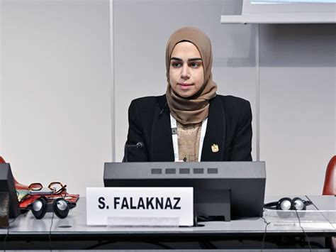 Sarah Falaknaz Elected As Member Of Committee On Middle East Questions