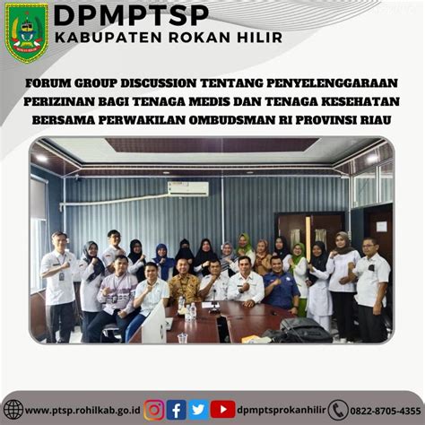 Forum Group Discussion Tentang Penyelenggaraan Perizinan Bagi Tenaga Medis Dan Tenaga Kesehatan