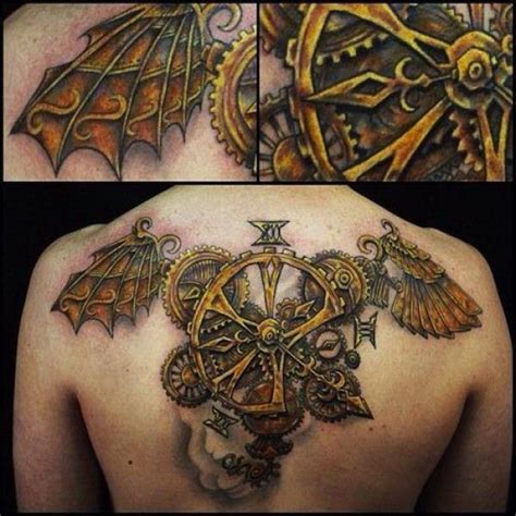 30 Awesome Steampunk tattoo designs | Art and Design