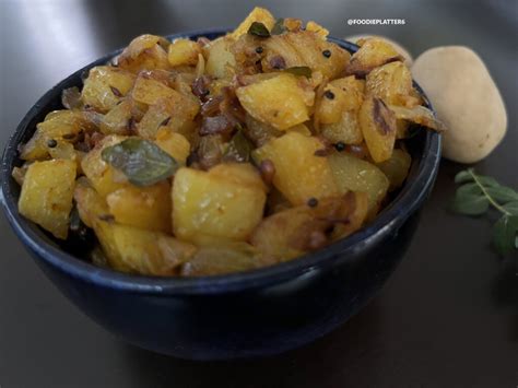 Potato Fry Recipe Andhra Style Foodie Platter Recipe World