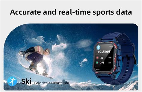 Lokmat Ocean Max Sport Smartwatch Red