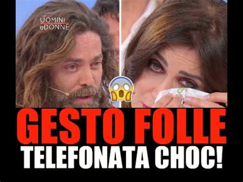 UOMINI E DONNE TELEFONATA CHOC DI BARBARA Mariadefilippi