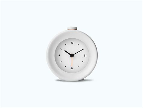 Mudita Bell analog alarm clock, grey | products \ wise sleep products ...