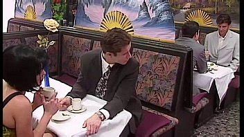 Sex Brunette Gets Served Four Healthy Meals In This Restaurant XNXX