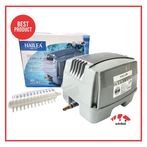 Aerator Pompa Udara Hailea HAP 100 100L Large Flow Diaphragm Air Pump