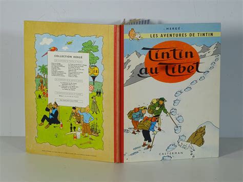 Hergé Tintin 20 Tintin au Tibet en édition originale belge de 1960