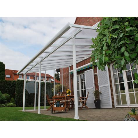 Palram Canopia Feria 10 Patio Cover Sidewall Kit White Hg9005