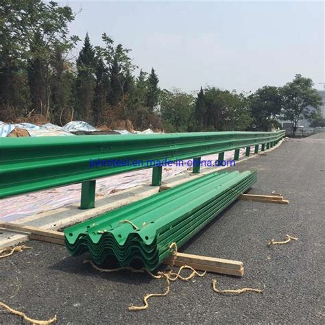 Galvanized Powder Coated Steel Guardrail China Guardrail And Highway