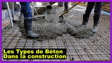 Les Types De B Ton Dans La Construction Youtube