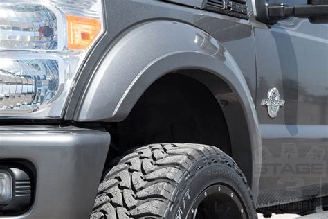 2011 2016 F250 F350 Super Duty Bushwacker Extend A Fender Flares 20932 02