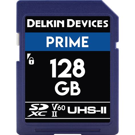 Delkin Devices Gb Prime Uhs Ii Sdxc Memory Card Ddsdb