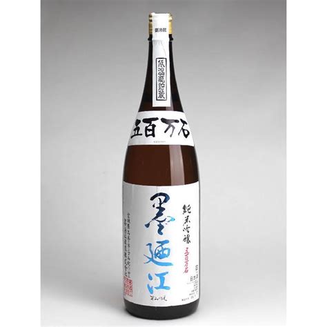 日本酒 墨廼江 すみのえ 純米吟醸 五百万石 1800ml 宮城 墨廼江酒造 Sake47 良酒処さぶん酒店ヤフー店 通販