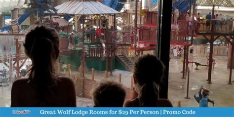 Rooms For Per Person At Great Wolf Lodge One Day Only