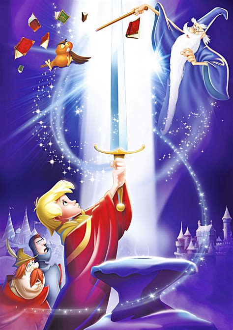 Walt Disney Characters Photo Walt Disney Posters The Sword In The Stone Walt Disney Movies