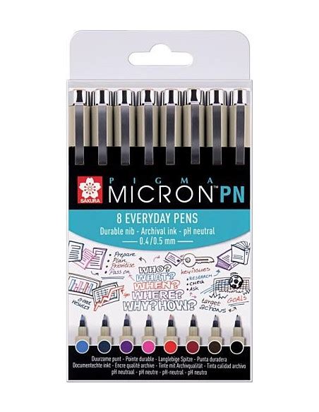 Pigma Micron Pn Estuche Colores