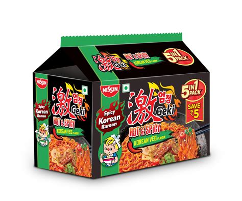 Nissin Geki Hot And Spicy Korean Ramen Instant Noodles Veg Desertcart INDIA