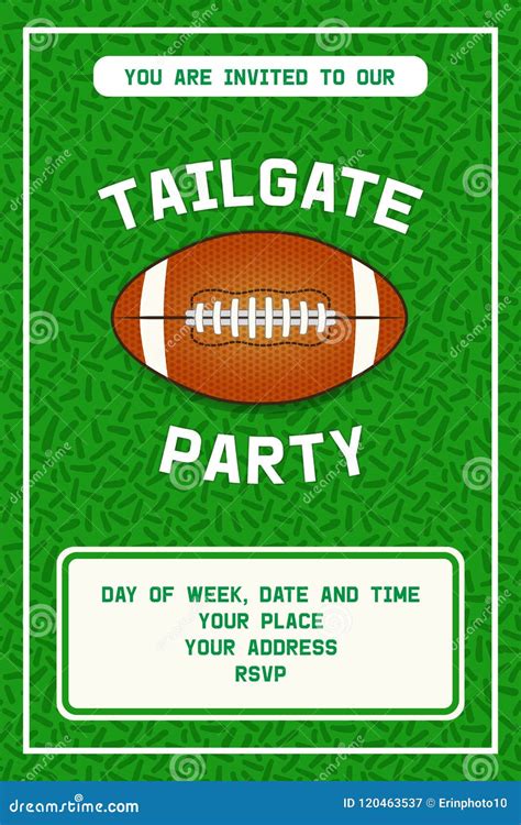 Football Tailgate Party Clipart