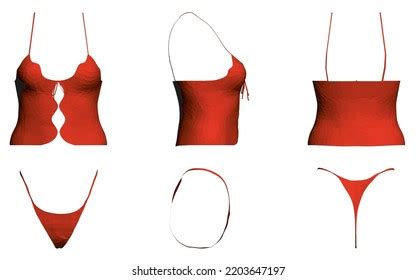 156 3d Bikini Model Stock Vectors And Vector Art Shutterstock