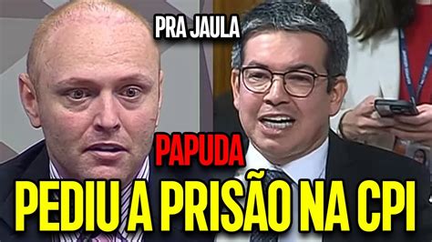 Randolfe Pede Pris O De Bolsonaro Na Cpi E Aciona Prote O Pra Delgatti