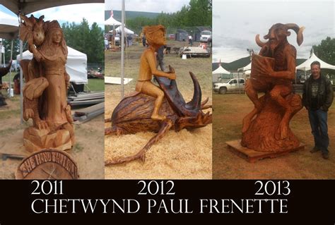 Chetwynd Chainsaw Carving By Paul Frenette