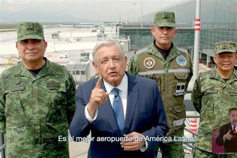 Dice AMLO que AIFA es el mejor de América Latina