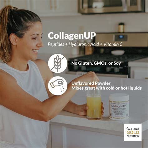 California Gold Nutrition, CollagenUP, Hydrolyzed Marine Collagen ...