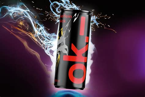 Caffeine Kick Ok Energy Drink Packs A Higher 180mg Of Caffeine