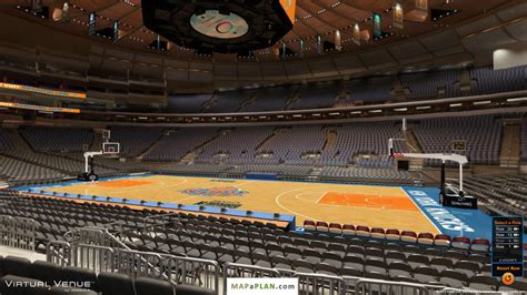 Madison Square Garden Seating Chart View From Section