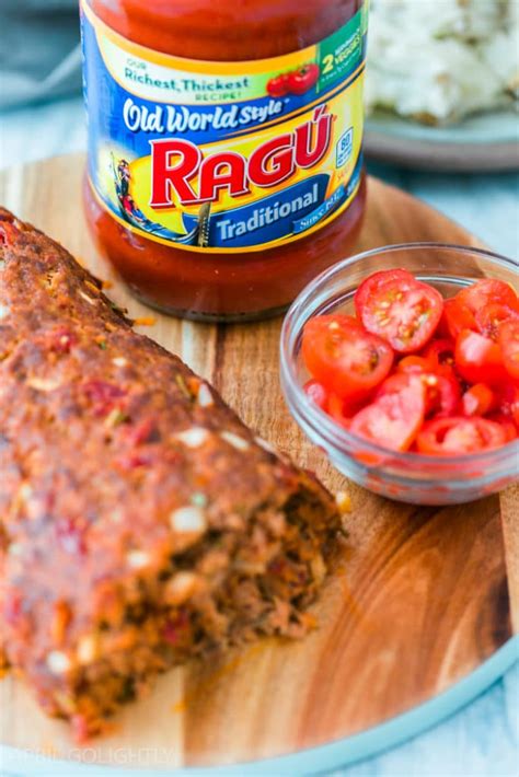 Easy Italian Meatloaf Recipe April Golightly