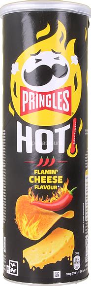 Pringles Hot Flamin Cheese Gr