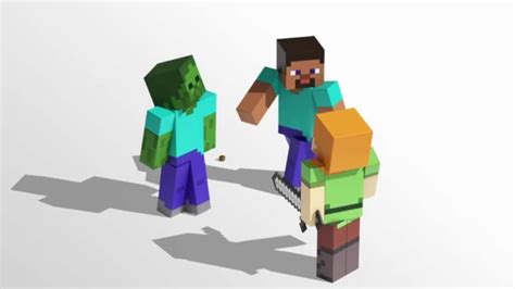 Create exclusive 3d minecraft animation, pixel art animation, character ...