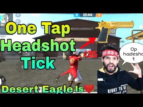 Desert Eagle One Tap Headshot TRICK Desert Eagle One TapHeadshot Tips