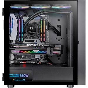 Tt Thermaltake H Tg Argb E Atx Enclosure Black At Reichelt