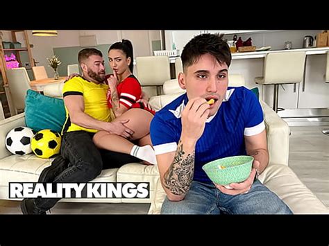 Reality Kings Lena Coxx Flashes Her Ass To Xander Before They Sneak Off To The Bedroom For A