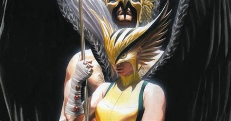 Fishermagical Thought Thanagar Thursday Hawkman And Hawkgirl Art By