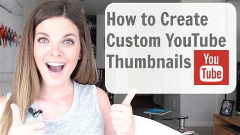 How To Make Custom Thumbnails On YouTube Tutorial SO EASY YouTube