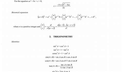 level math  ultimate formula sheet guide