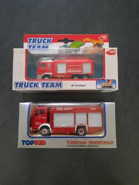 LOT CAMIONS DE Pompiers Miniature EUR 3 00 PicClick FR