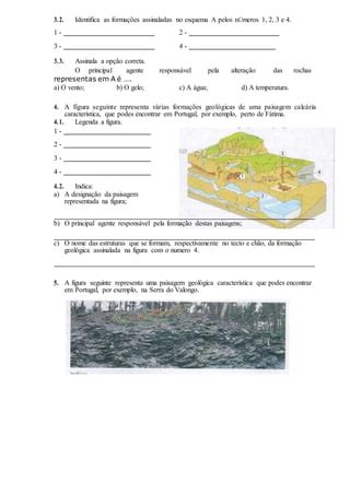 B Teste Diagnostico Paisagens Geologicas Convertido Pdf