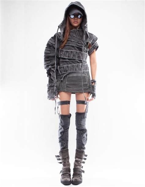 Demobaza Online Store Dystopian Fashion Fashion Outfits Cyberpunk Fashion